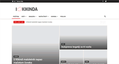 Desktop Screenshot of ilovekikinda.com